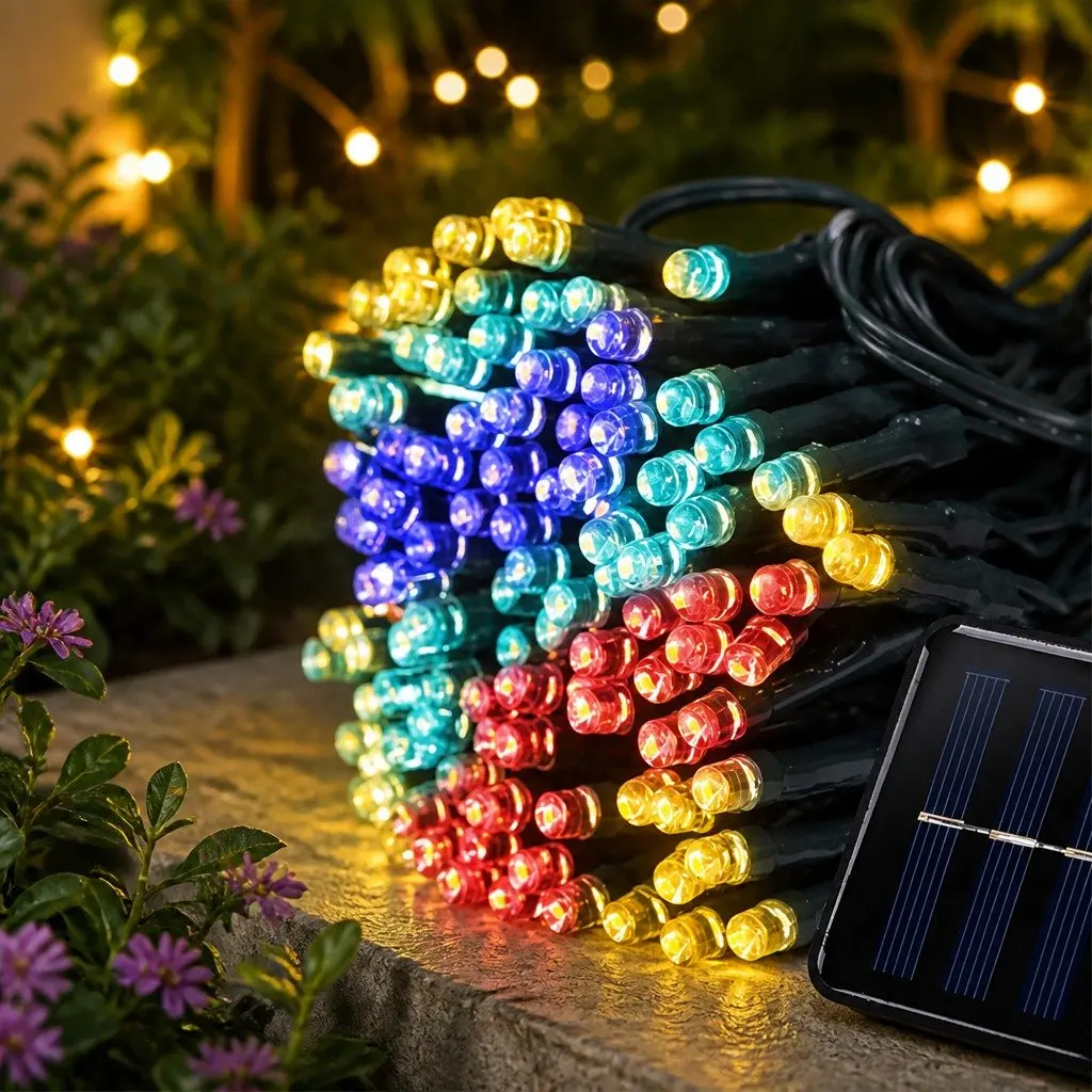 400LED Solar String Lights, 42M Length