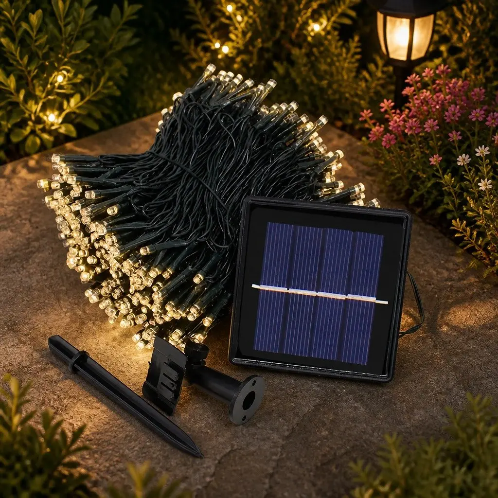 400LED Solar String Lights, 42M Length