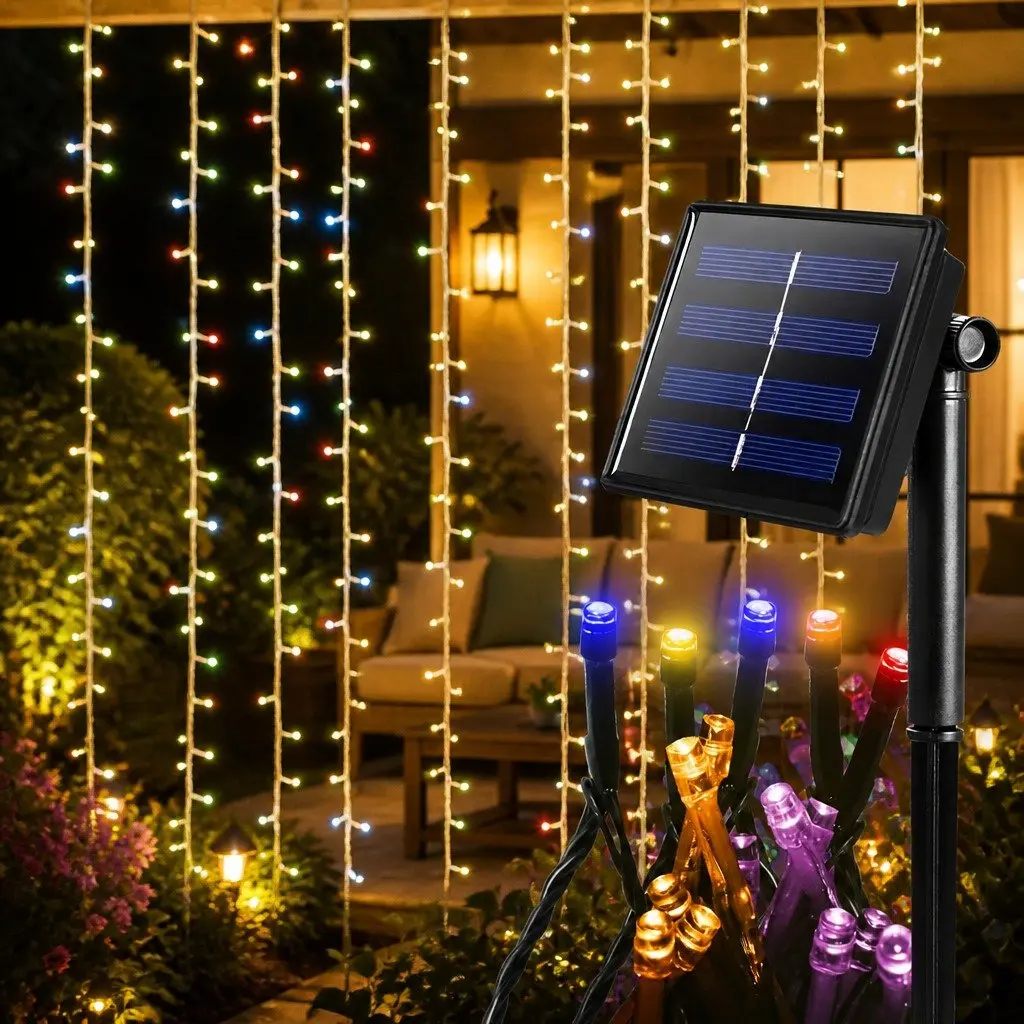 400LED Solar String Lights, 42M Length