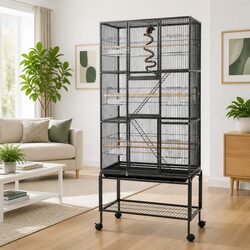 Dimensions and Specs of Large 3-Tier Bird Cage