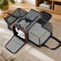 Pet Carrier Bag Specifications: Airline Approved, Foldable Design