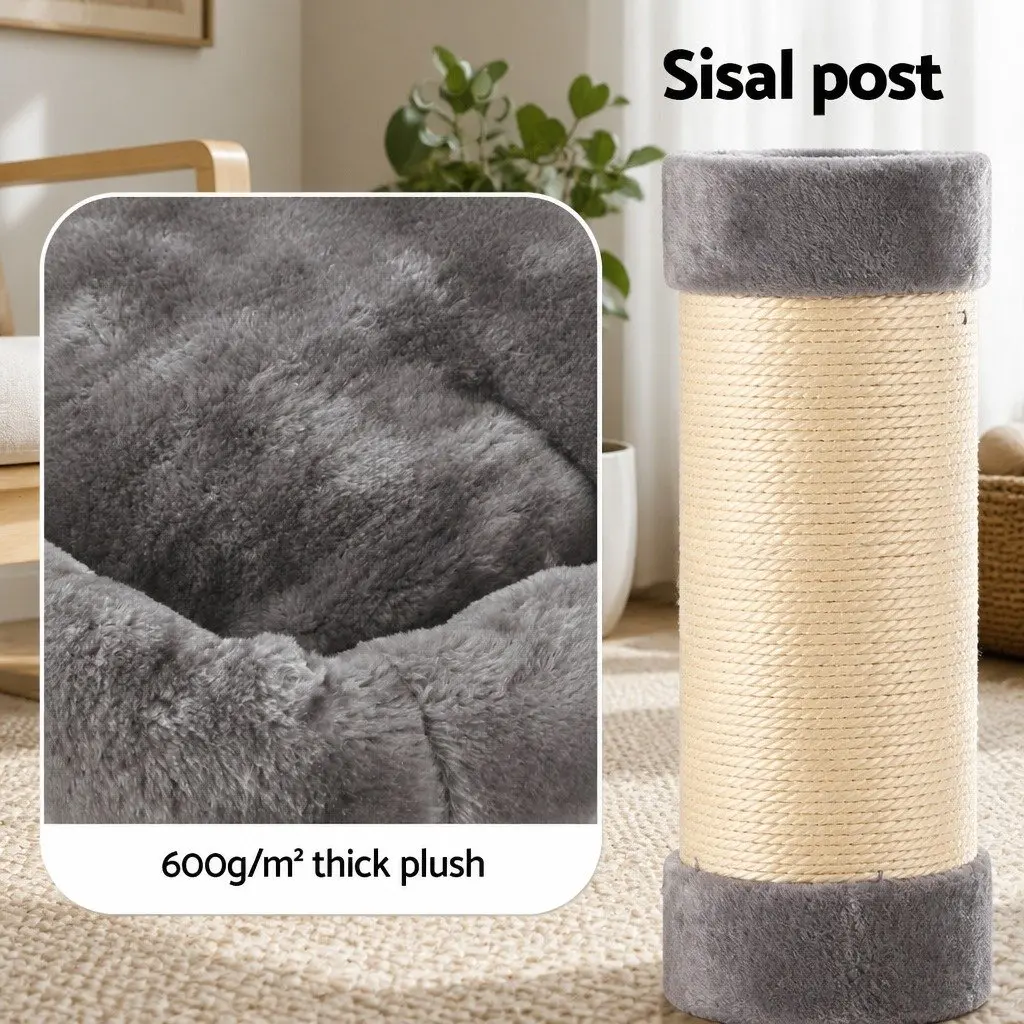 145cm Multi-Level Cat Tree with Scratching Post