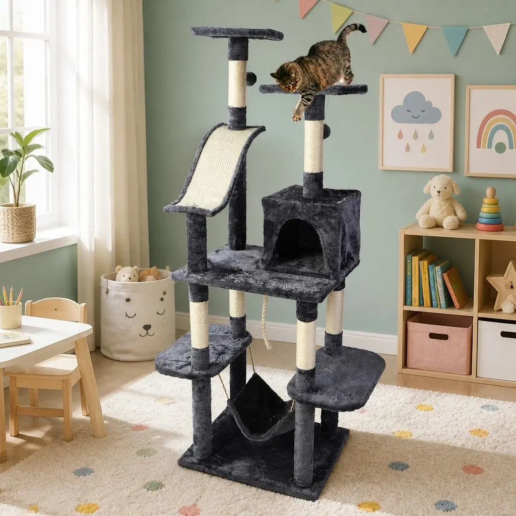 171cm Cat Tree with Scratching Post