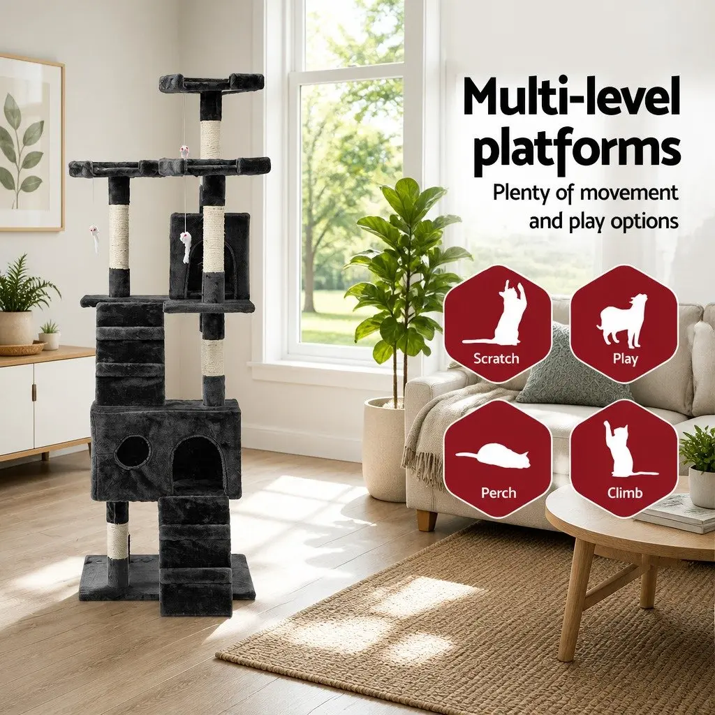 180cm Cat Tree Tower and Condo