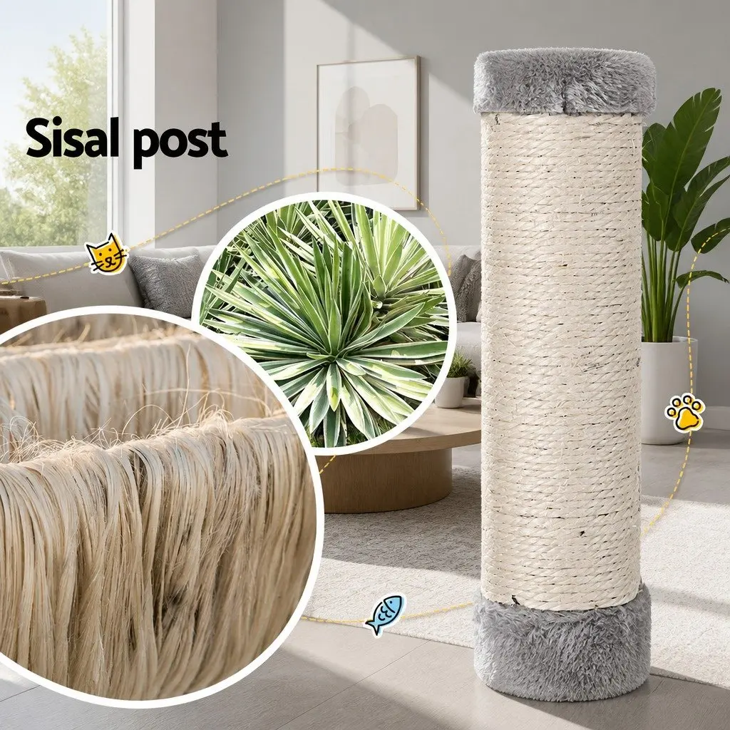 Cat Tree Tower 161cm Multi-Level Grey