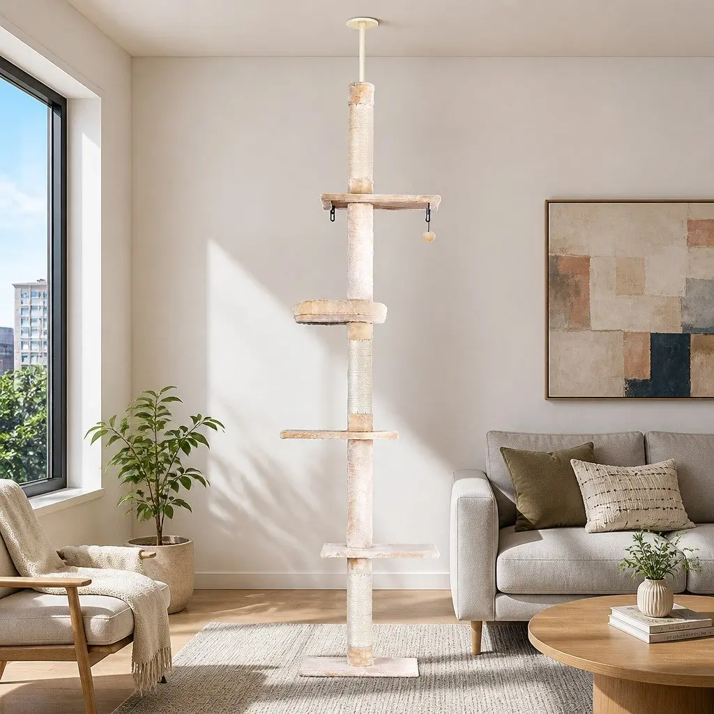 290cm Cat Tree with 5 Platforms