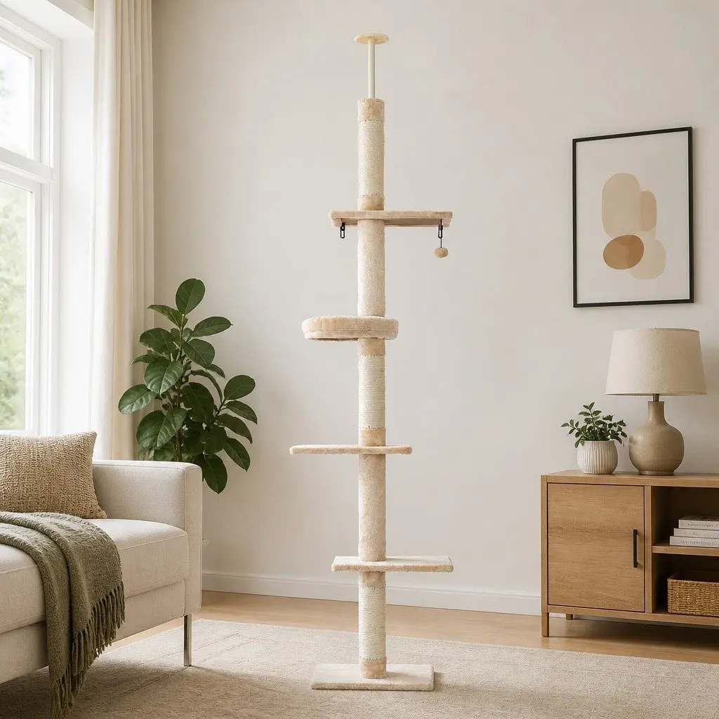 290cm Cat Tree with 5 Platforms