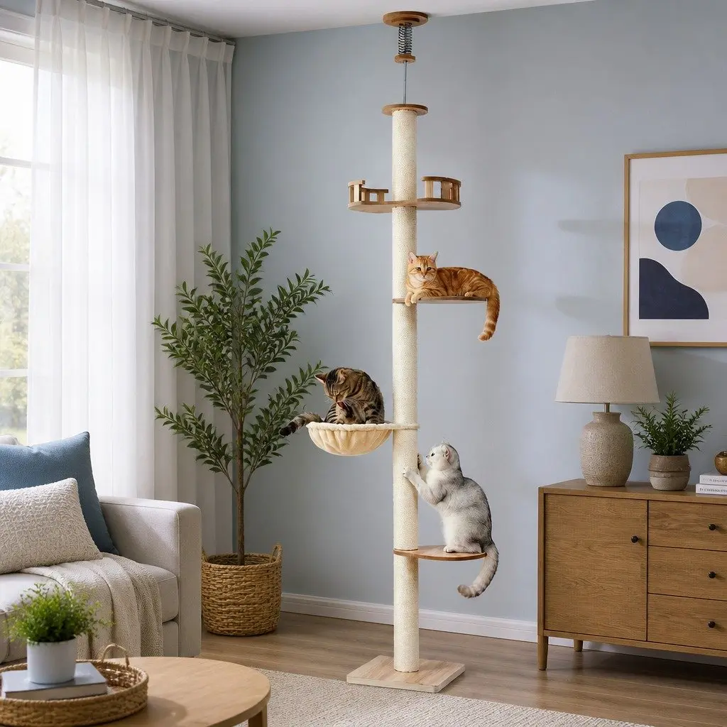 Cat Tree Tower with Platforms