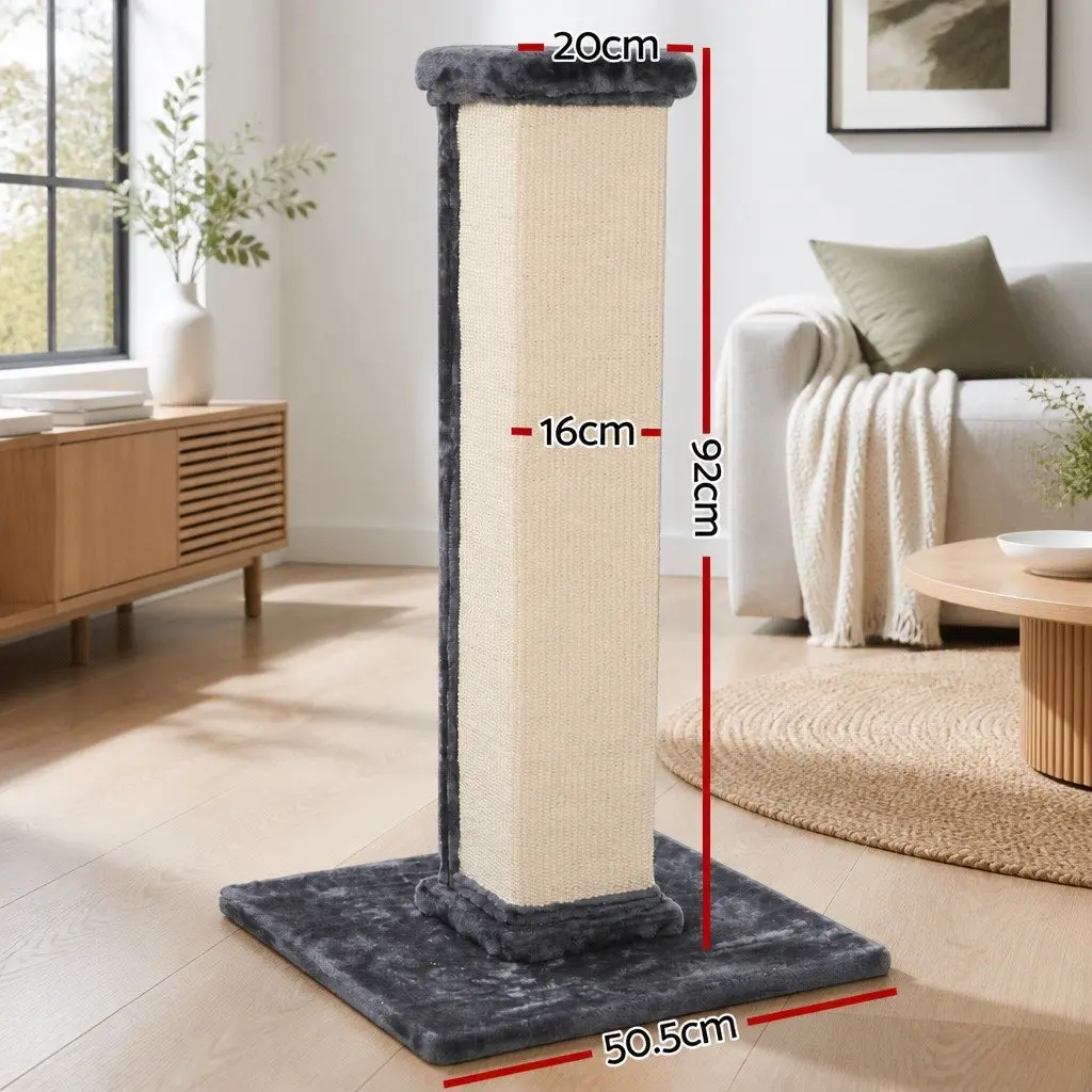 Cat Scratching Post Tower at 89cm Height