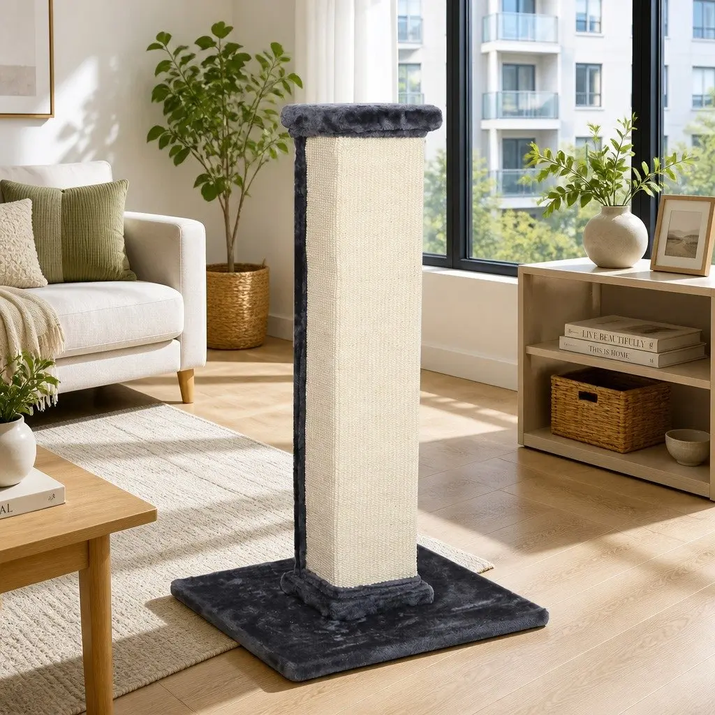 Cat Scratching Post Tower at 89cm Height