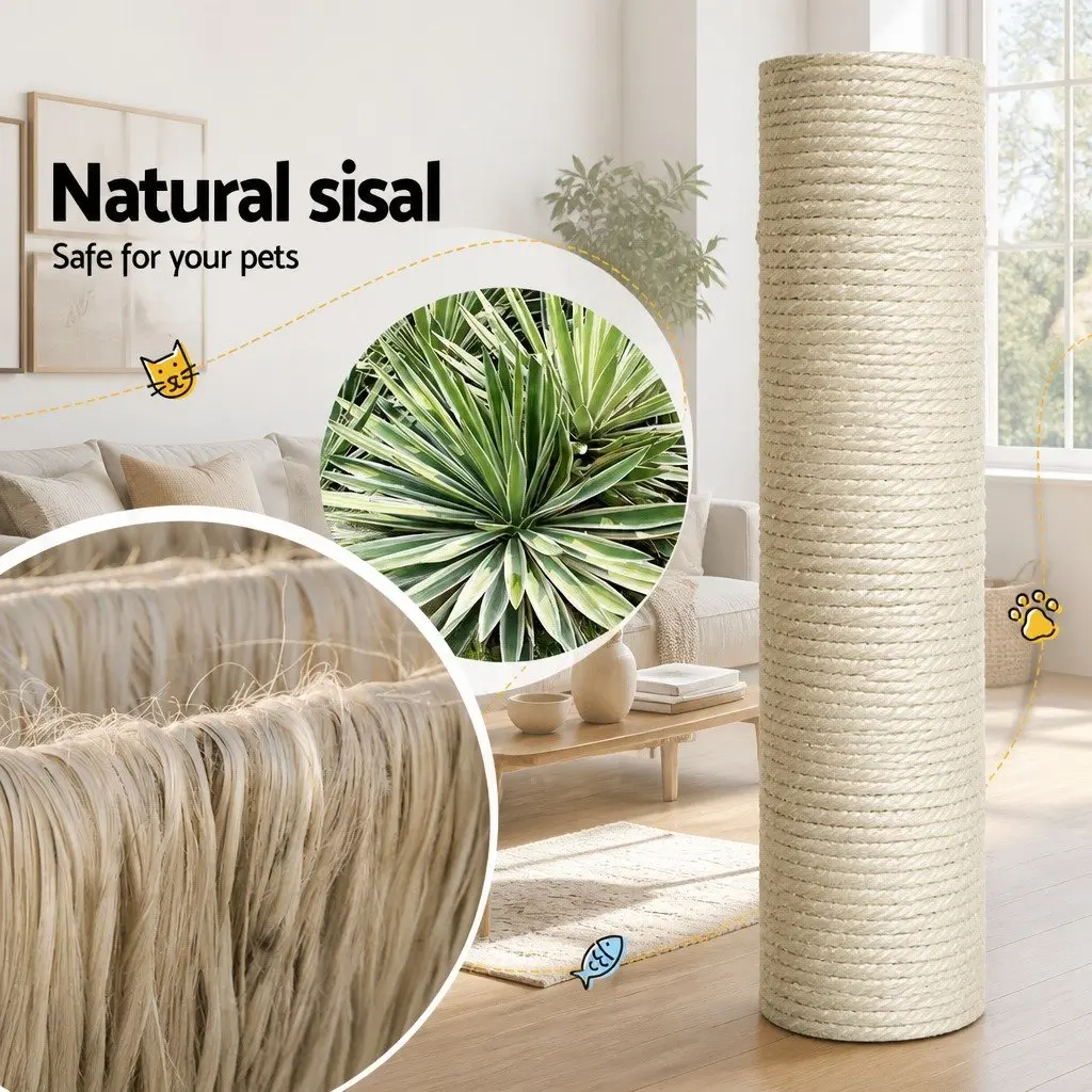 Cat Tree 178cm Tower Scratching Post Multi-Level Condo House Wooden Ladder Bed