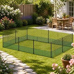Poultry Electric Fence Net 25M Length, 125CM Height