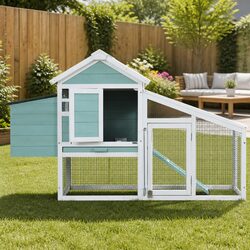 Dimensions of 150cm Wooden Pet Hutch for Small Animals