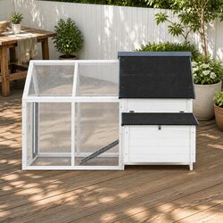 Large Chicken Coop and Rabbit Hutch Specifications 166cm x 120cm x 112cm