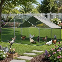 Specifications of 3x4x2m Chicken Coop Cage in Steel