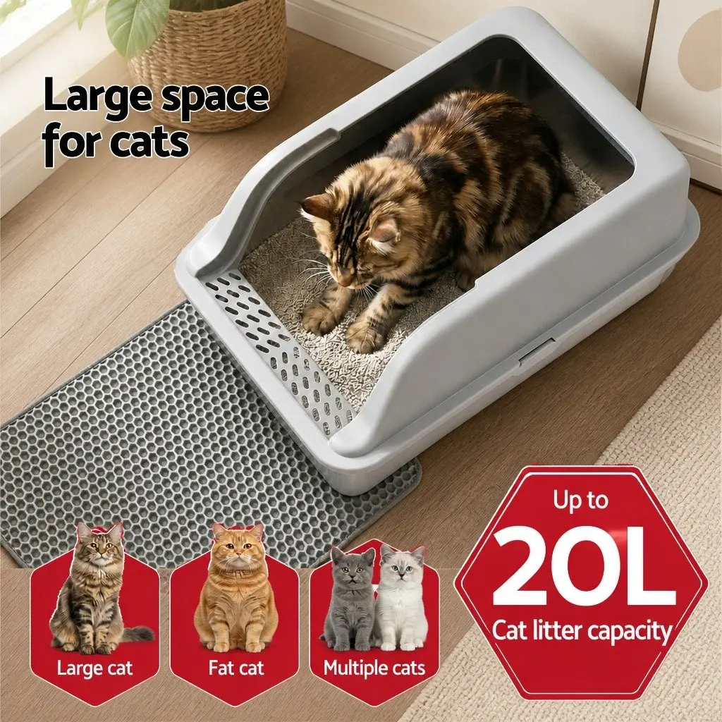Stainless Steel Cat Litter Box