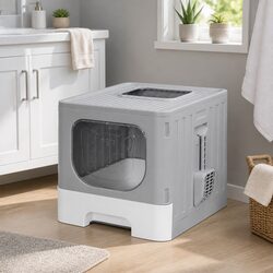 Specifications of the Foldable Hooded Cat Litter Box