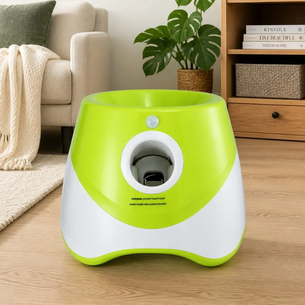 Dog Ball Launcher Interactive Toy for Dogs Automatic with 3 Distance Settings