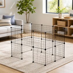 20-Panel Metal Dog Playpen with Joint Accessories