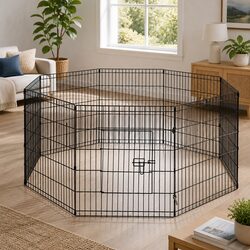 Specifications for 8 Panel Pet Playpen 30" Enclosure