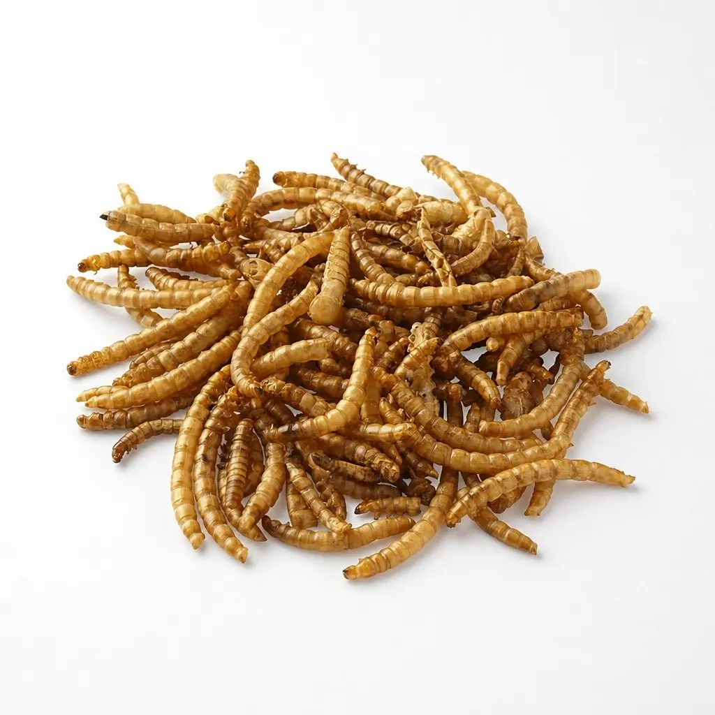 Dried Mealworm Treat 40g x5 Poultry Wild Birds Reptiles Fish Protein Supplement