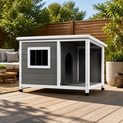 Spacious Dog Kennel Dimensions: 86cm x 63cm x 60cm