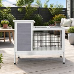 Wooden Pet Hutch Dimensions 97cm x 49cm x 86cm