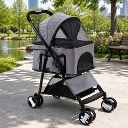 Specifications of a Versatile Pet Stroller with Storage