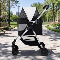 Pet Stroller Specifications: Large Capacity, Sturdy Build