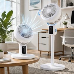 Specifications of Adjustable Pedestal Fan with Remote Control