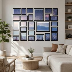 Detailed Specs: 26-Piece Photo Frame Set in Multiple Sizes