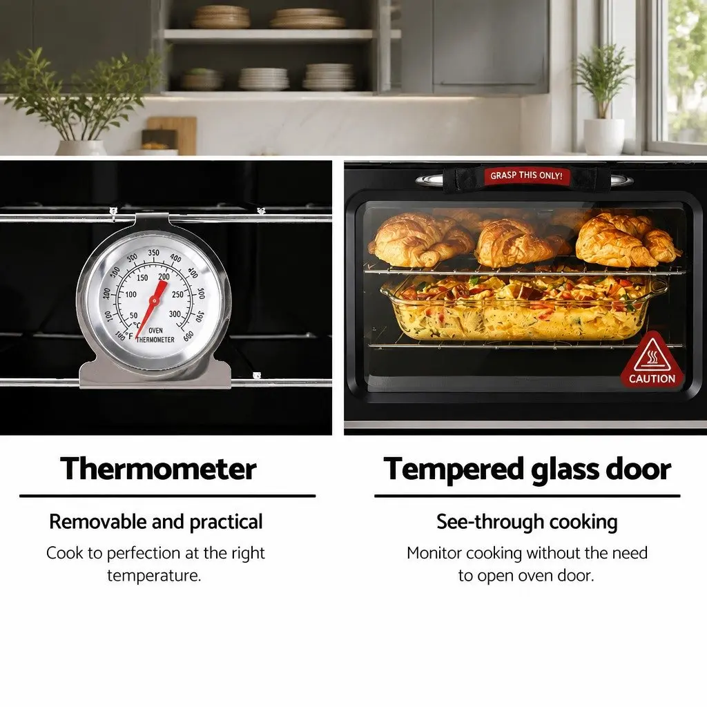 Portable Gas Oven Stove Camping Cooker Twin Burners BBQ Outdoor Cooking LPG