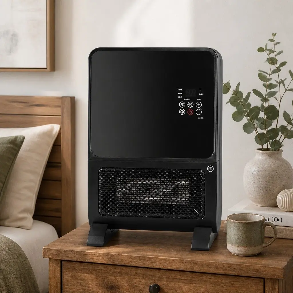 2000W Ceramic 2 In 1 Space Heater and Humidifier