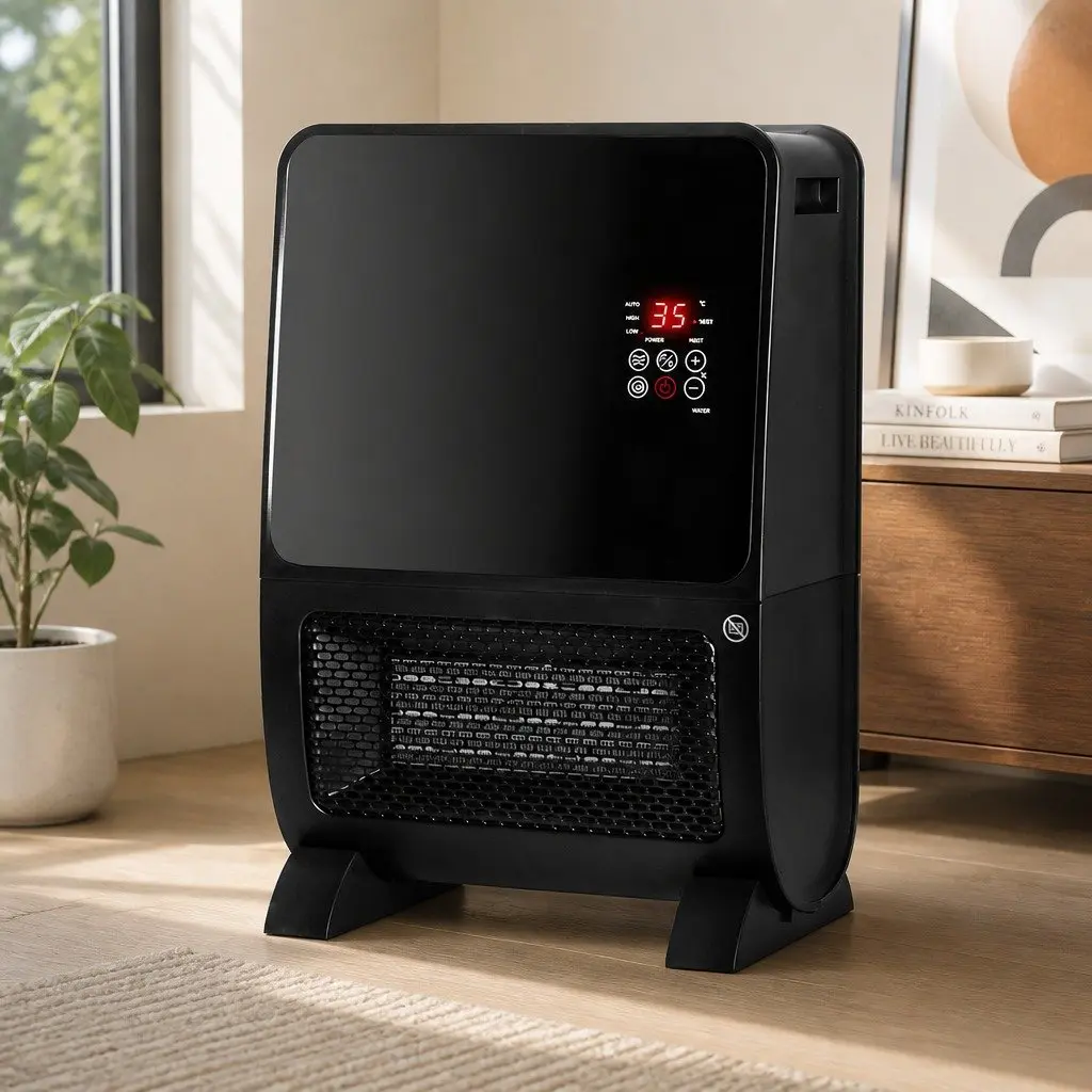 2000W Ceramic 2 In 1 Space Heater and Humidifier