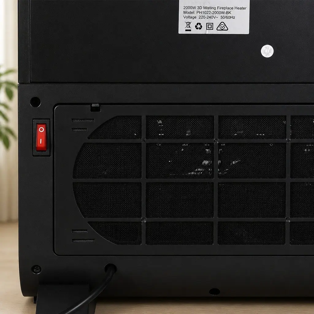 2000W Ceramic 2 In 1 Space Heater and Humidifier