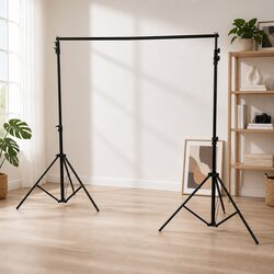 Backdrops Stand Screen Kit: Adjustable Height & Specifications