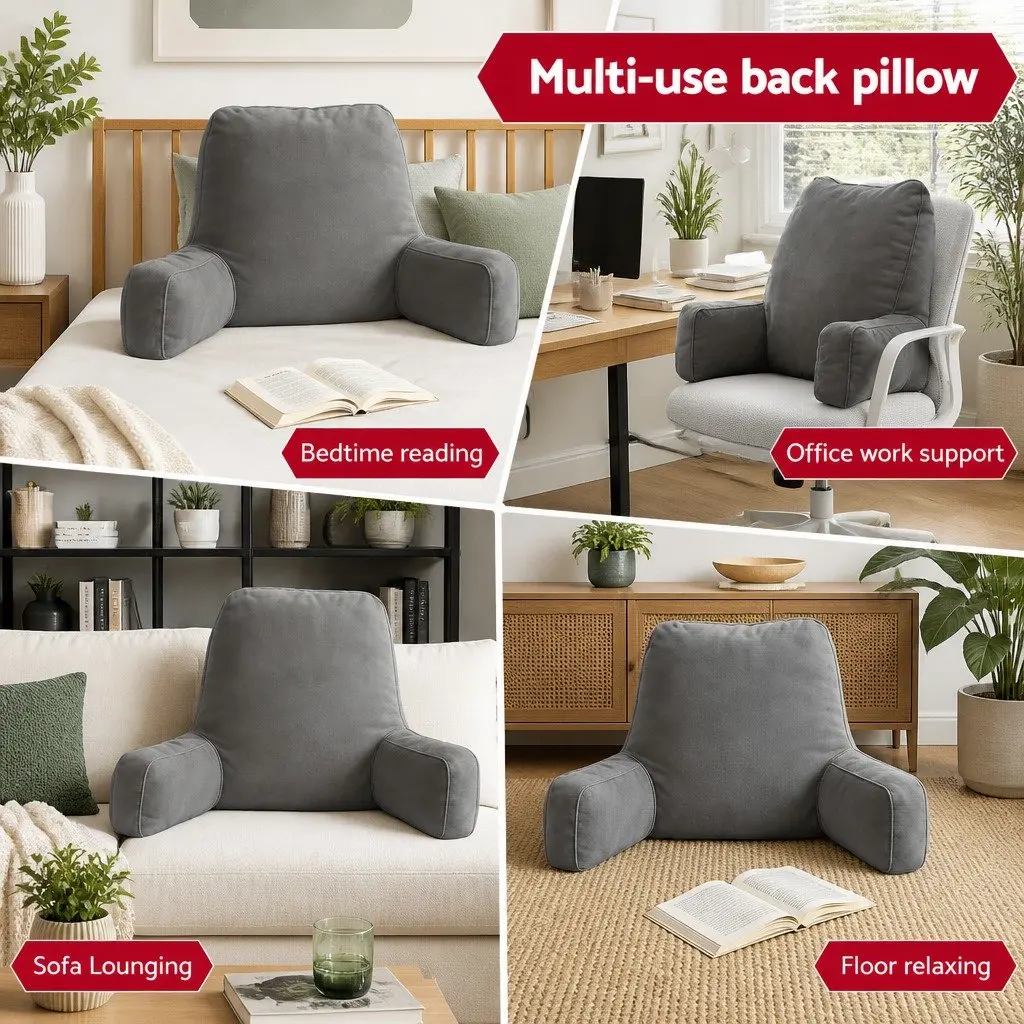 Reading Pillow with Lumbar Support