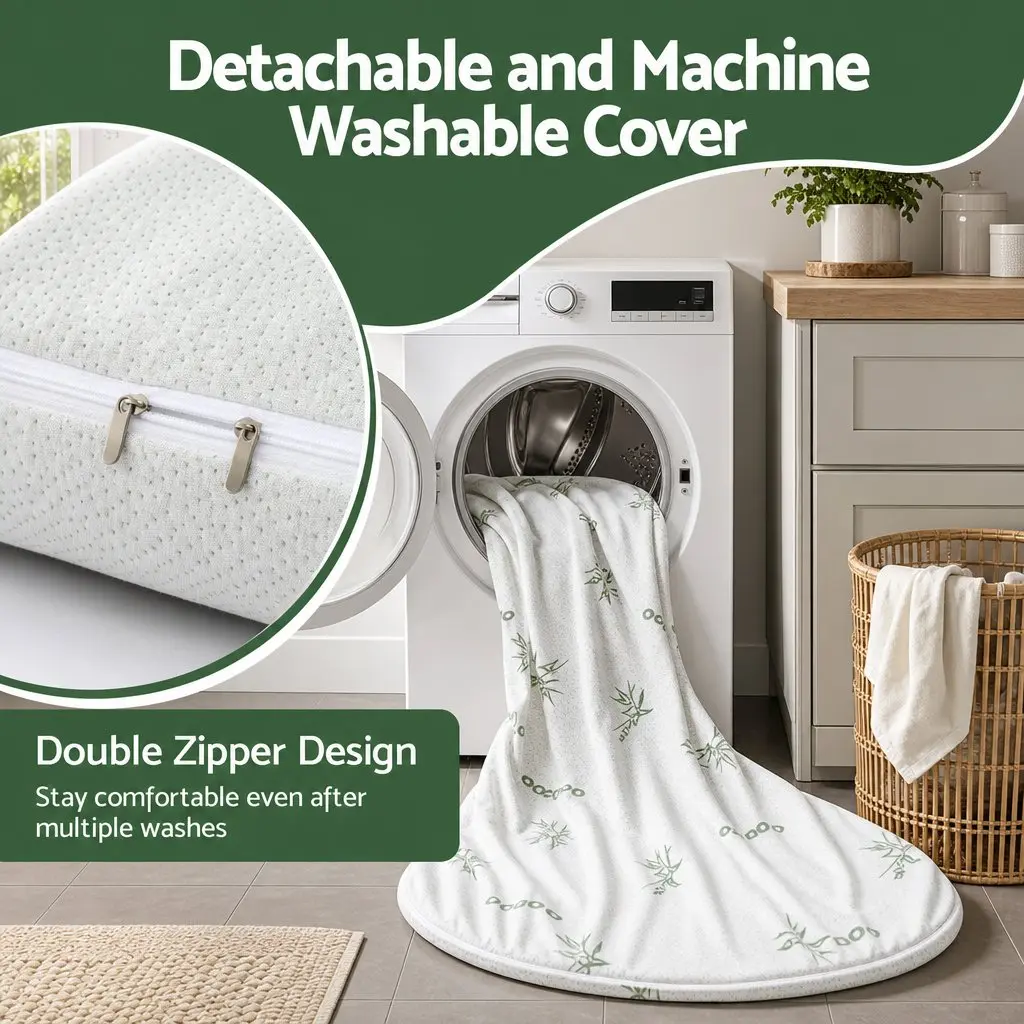 C-Shaped Pregnancy Pillow for Side Sleepers