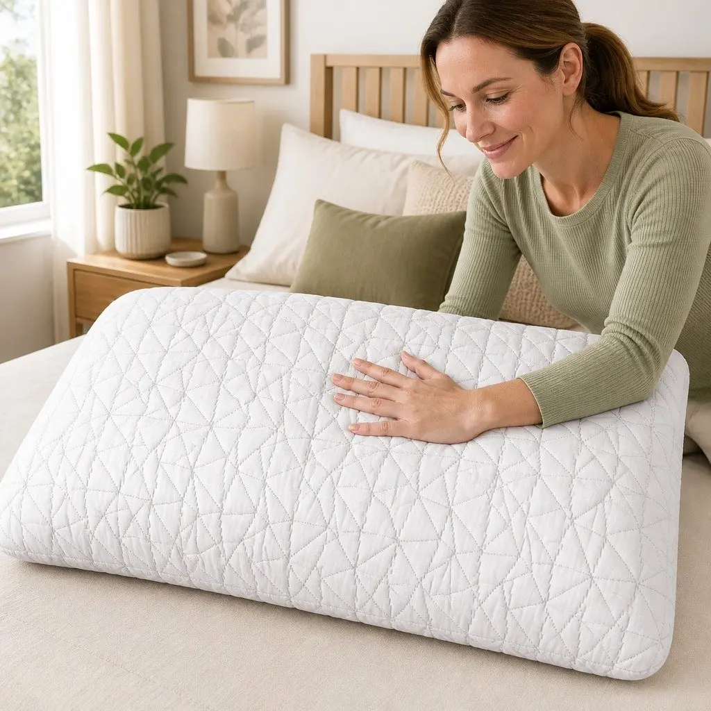 Gel-Infused Memory Foam Pillows Twin Pack