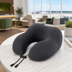 Travel Neck Pillow U-Shape Memory Foam Support Airplane Car Cushion Portable