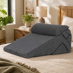 Specifications of Adjustable Wedge Pillow in Grey