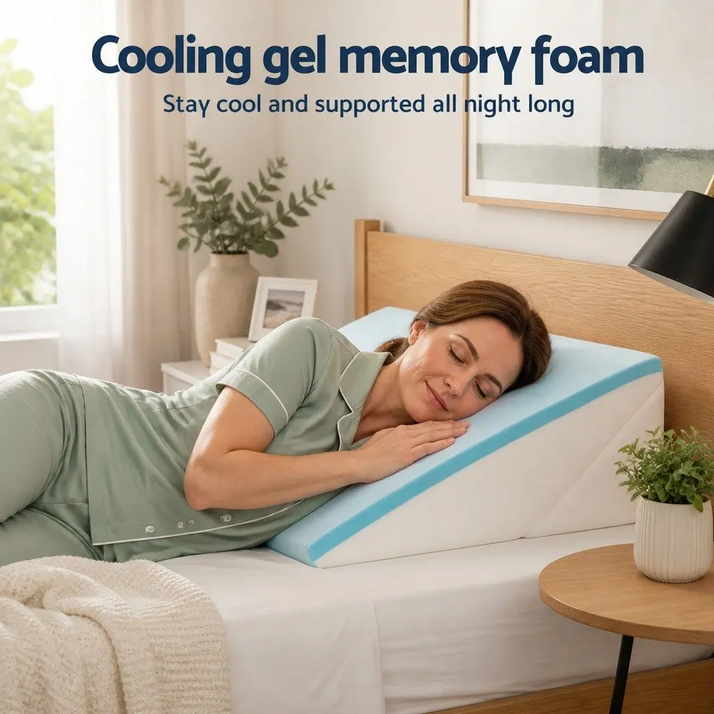 Adjustable Wedge Pillow in Grey