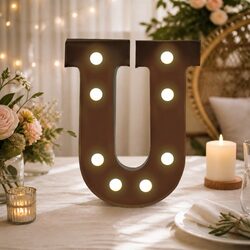 LED Metal Letter Lights: High-Quality Marquee Design