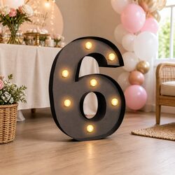 Specifications of LED Metal Number Lights for Decor