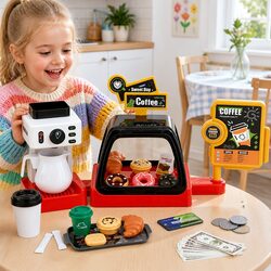 Kids Coffee Shop Set: Dimensions and Specifications Included