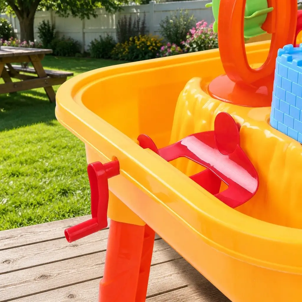Kids Sand and Water Table Play Set Outdoor Use 62 x 43 x 53cm