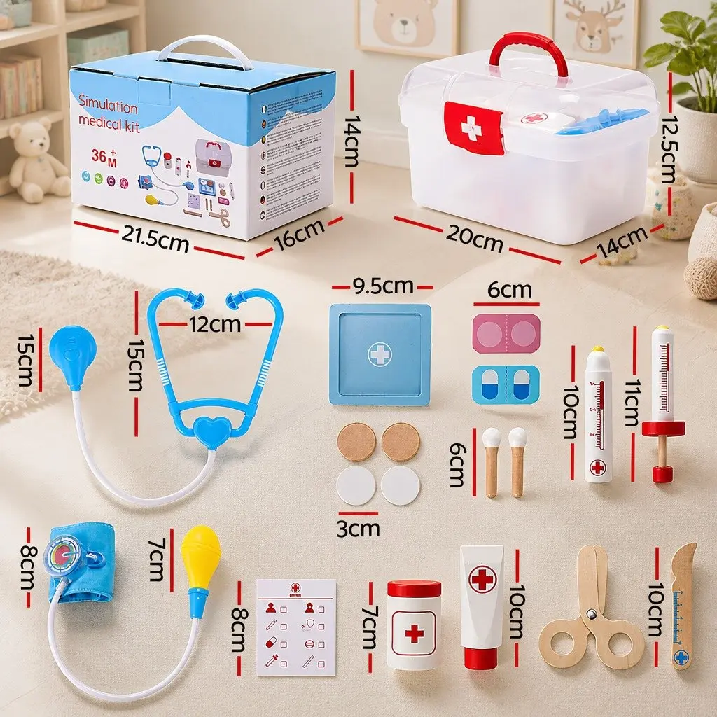 Doctor Pretend Play Set for Kids 16 Pieces
