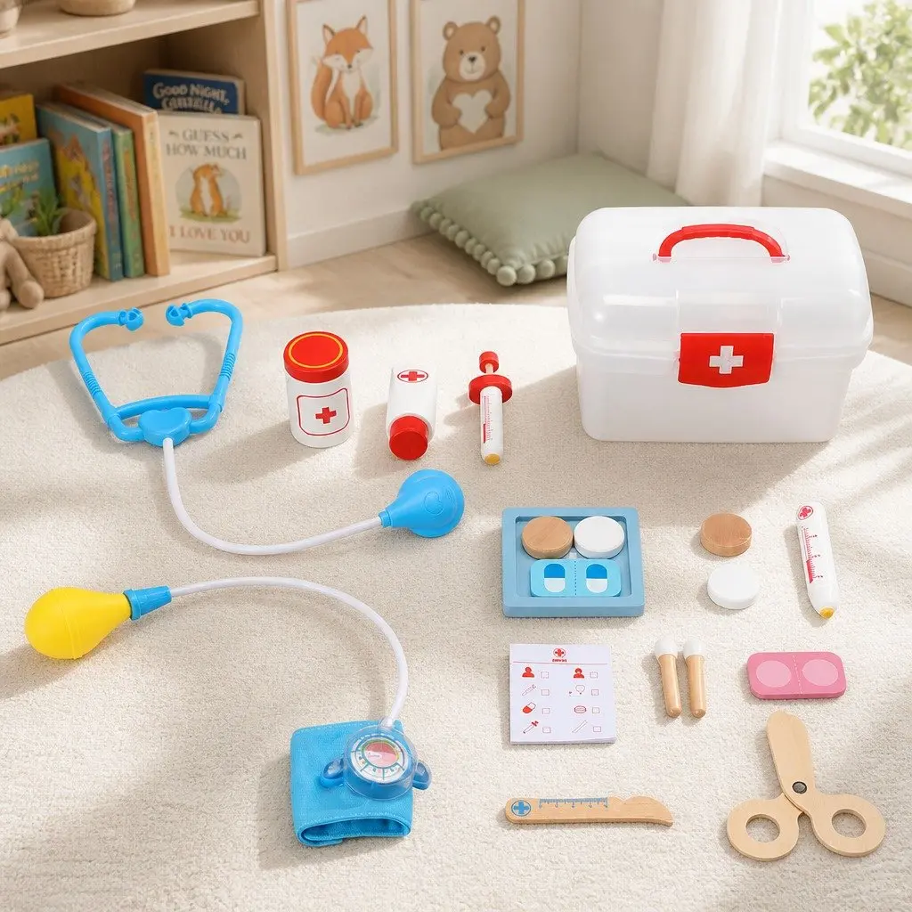 Doctor Pretend Play Set for Kids 16 Pieces