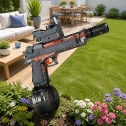Electric Water Gun Specs: 31cm, 500ml Tank, 6.5m Range