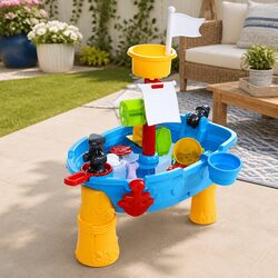 Kids Sand Water Table Outdoor Pretend Play Set Activity Toy Blue 3+ Years